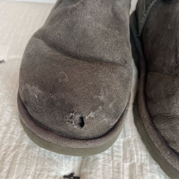 Ugg boot Used Grey Size 8 - Picture 2 of 6